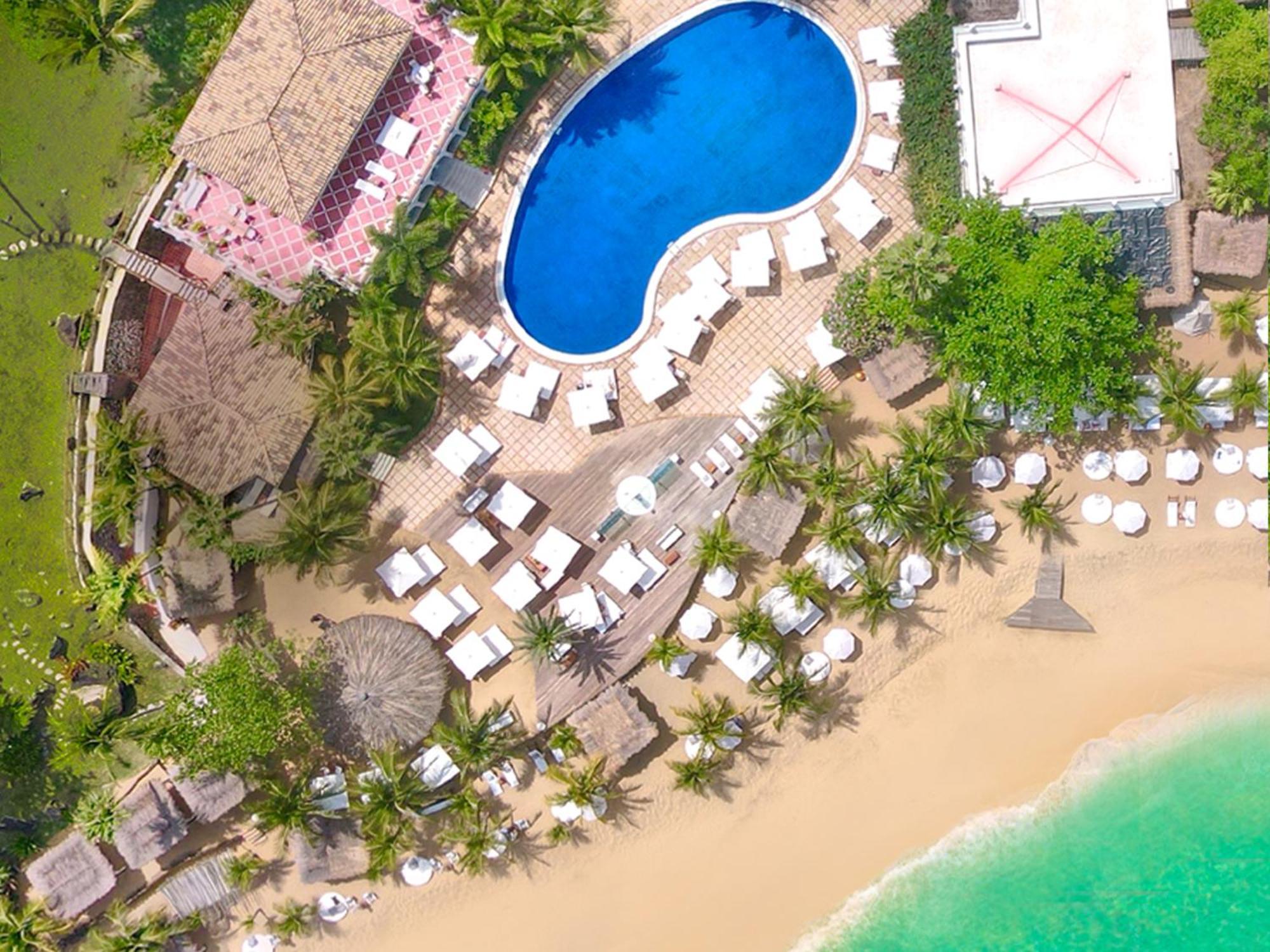 Dpny Beach Hotel & Spa Ильябела Экстерьер фото Aerial view of the resort