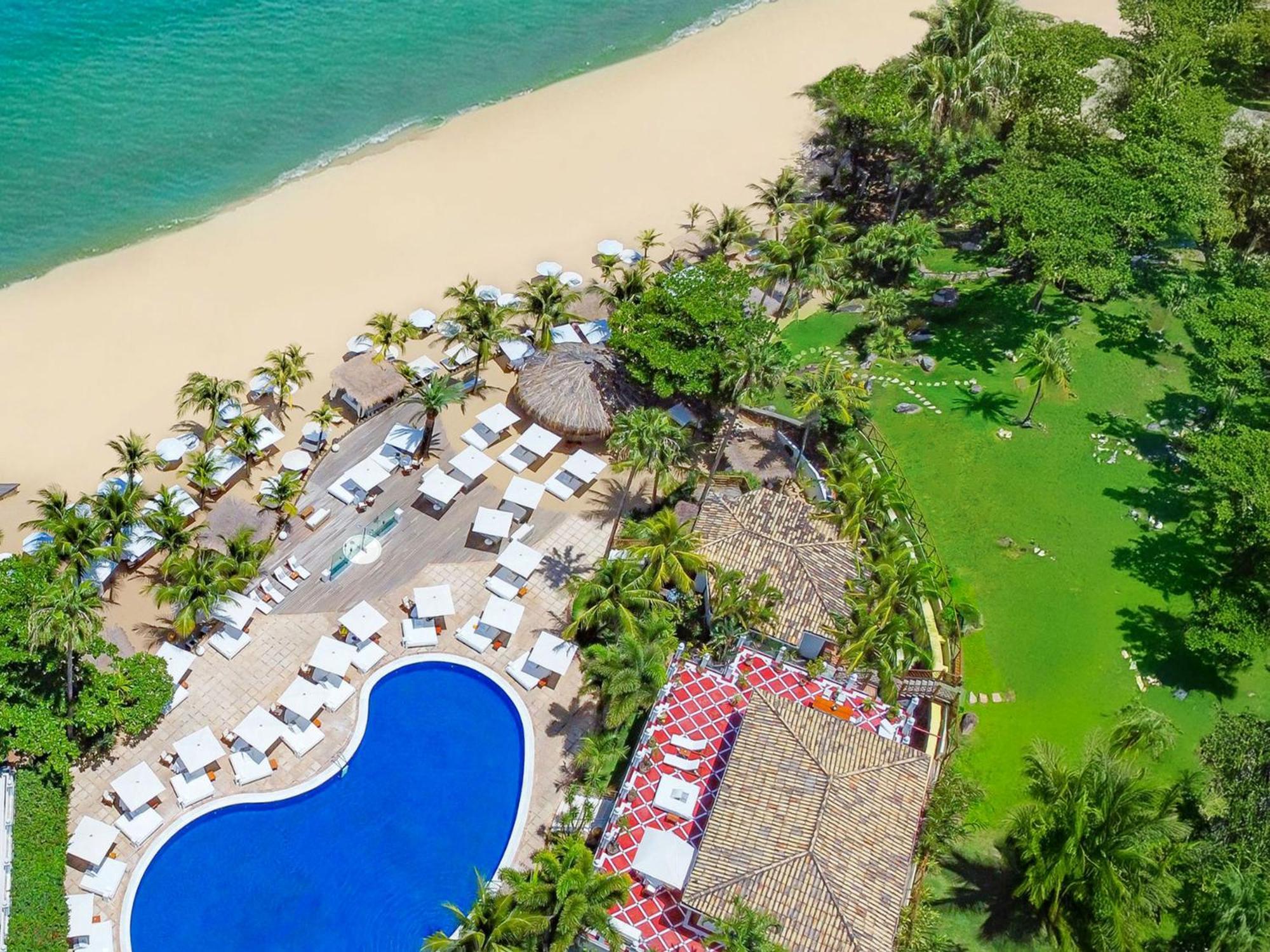 Dpny Beach Hotel & Spa Ильябела Экстерьер фото Aerial view of the resort
